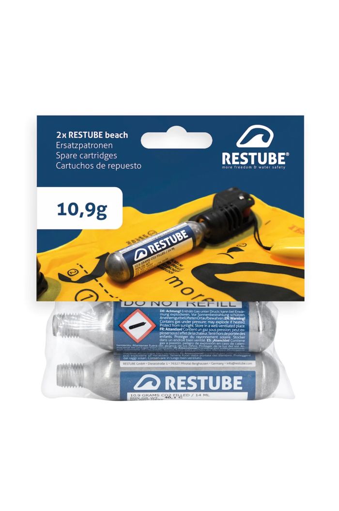 RESTUBE spare cartridges for Restube beach  2x  