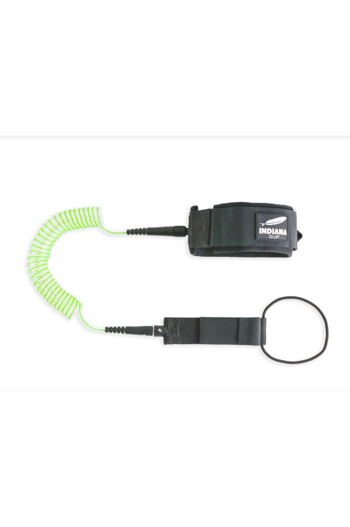 Indiana Coil Leash SUP green
