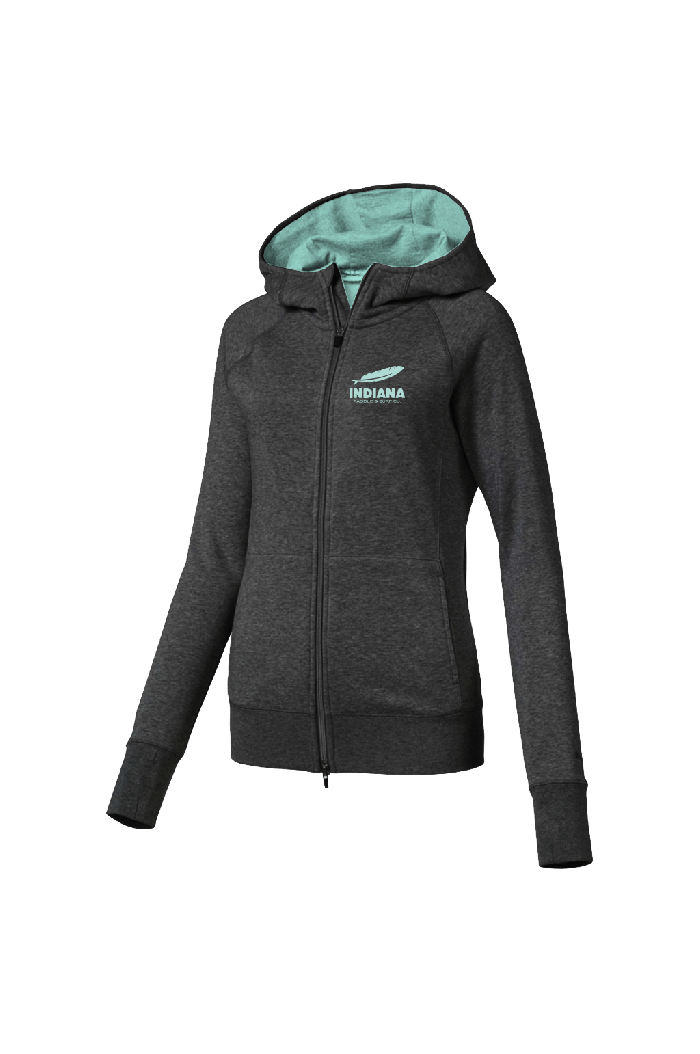 5665SN Indiana Hoodie Girl GREY front 