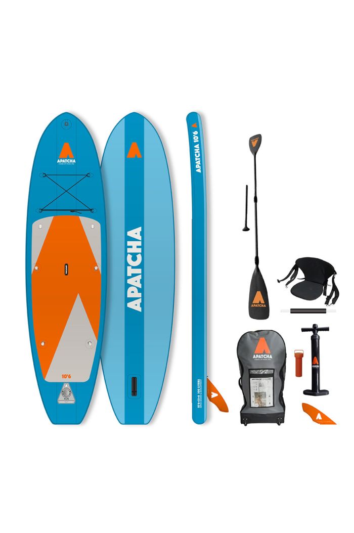 9043BP Apatcha 10 6 SUP Kayak Sea blue Orange all 