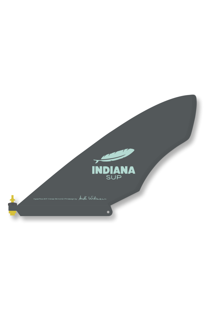 Indiana 8.5'' Hyperflow PA Race Fin dark grey