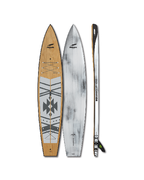 Indiana 12'6 Touring Carbon/Wood 29''